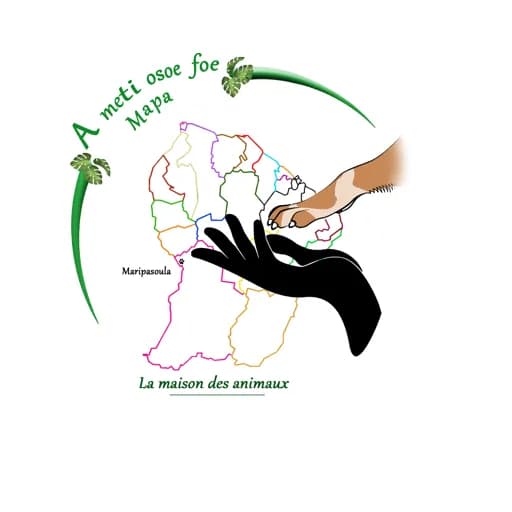 La maison des animaux mapa- A Meti Osoe Foe MAPA